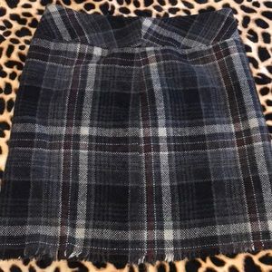 Plaid skirt